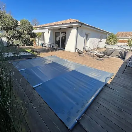 Ferienhaus Spa, Climatisation, Piscine Chauffee, Petanque Et Calme Au Bassin D'arcachon *