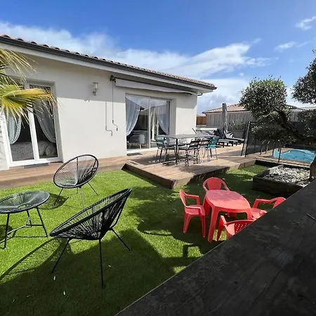 Spa, Climatisation, Piscine Chauffee, Petanque Et Calme Au Bassin D'arcachon * Le Teich