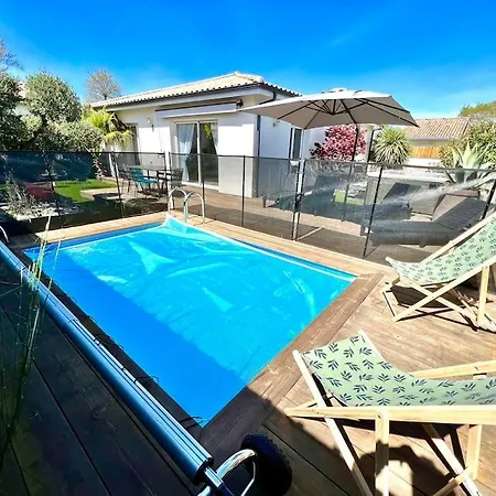 Spa, Climatisation, Piscine Chauffee, Petanque Et Calme Au Bassin D'arcachon * Le Teich
