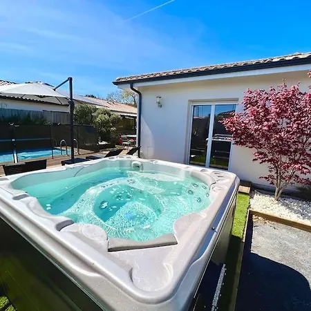 Spa, Climatisation, Piscine Chauffee, Petanque Et Calme Au Bassin D'arcachon Le Teich